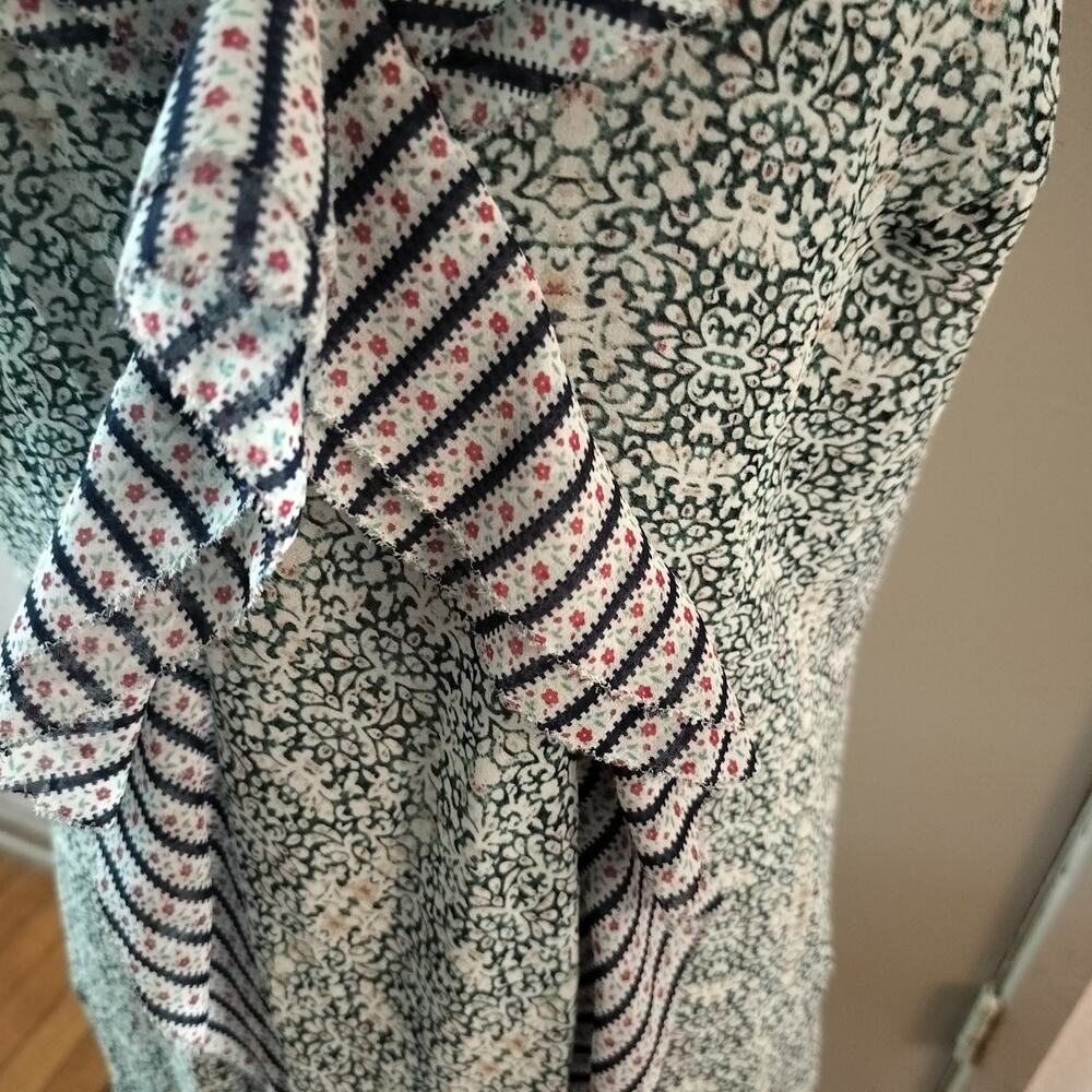 Cabi Size 8 Garden Party Mixed Print Flowy Midi Dress - Picture 4 of 6